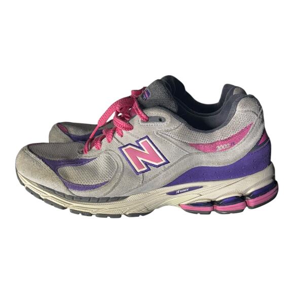 New Balance Mens 11.5 2002R Rain Cloud Prism Purple Lifestyle Sneaker M2002RWB - Picture 4 of 8